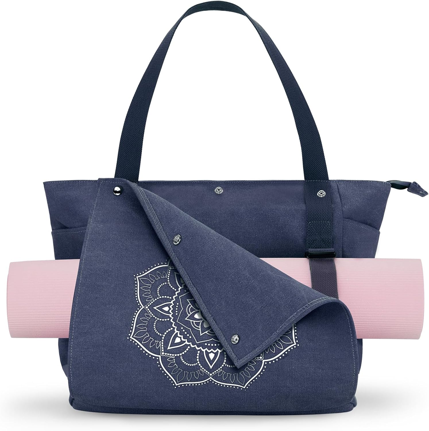 Multi-Pocket Yoga Mat Bag for Easy Mat Transport