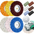 Airway Buffing Wheels 8 in Polishing Kit - Complete Metal Finish Kit