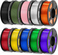 PETG Filament 1.75mm 10KG Bundle - Tough, Glossy Colors