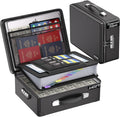 DocSafe 6400F Fireproof Document Box with Lock - Portable Protection