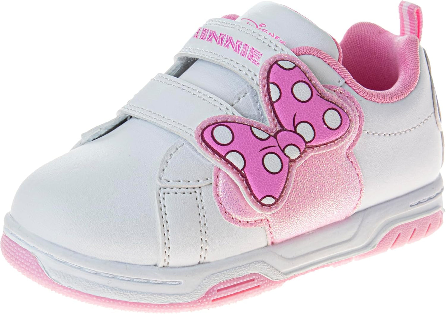 Disney Kids Character Shoes Lightweight Laceless Sneakers
