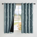 NICETOWN 100% Blackout Curtains for Living Room, 52x63 Panels