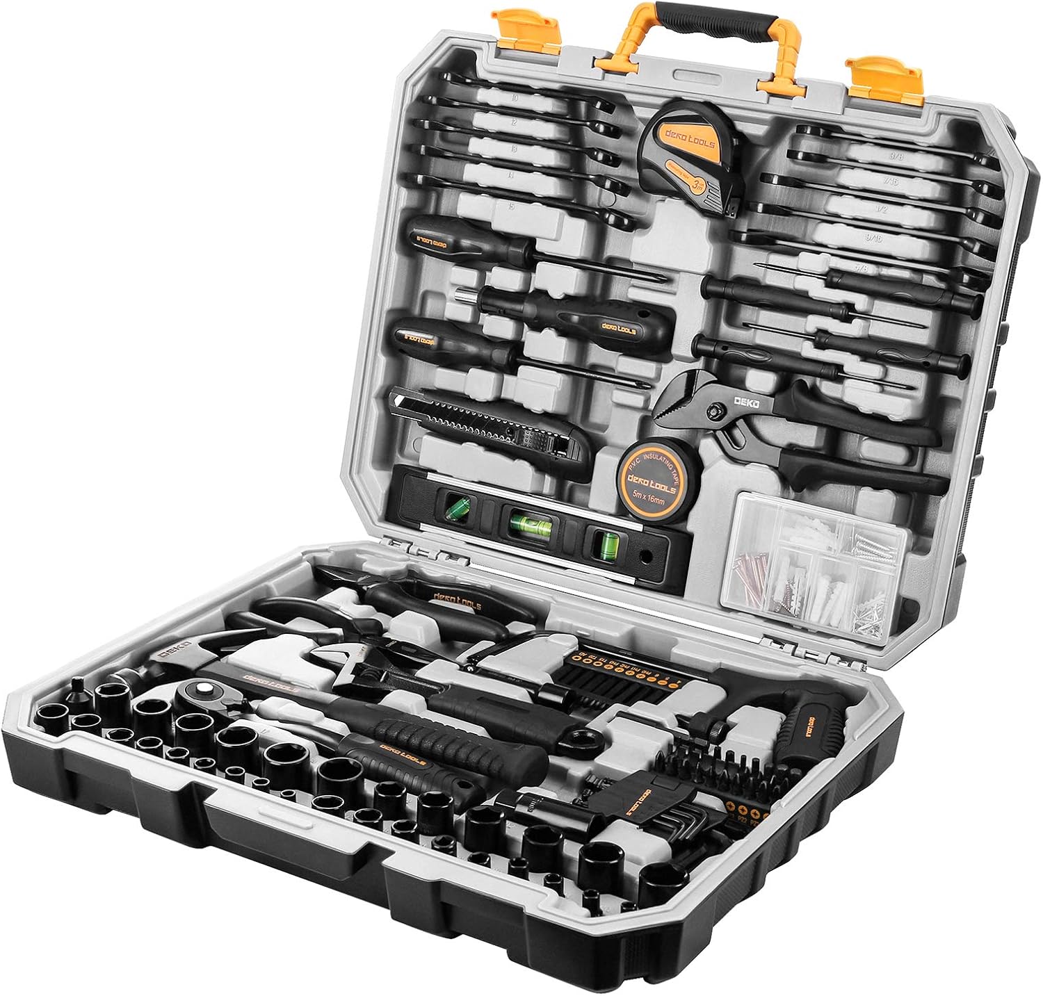 DEKOPRO 218-Piece General Household Hand Tool Kit Review