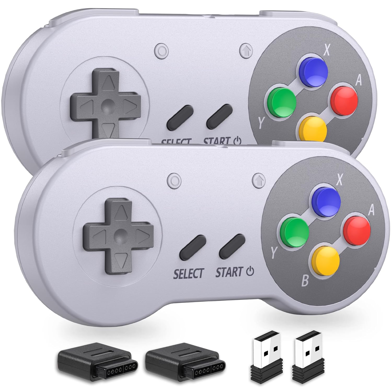 2.4 GHz Wireless SNES Controller for Switch and PC Gaming