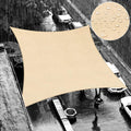 ShadeMart 8 ft x 14 ft Beige Waterproof Shade Sail - Strong UV Block