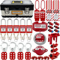 Lockout Tagout Kit for Safety with Clamp-On Circuit Breaker