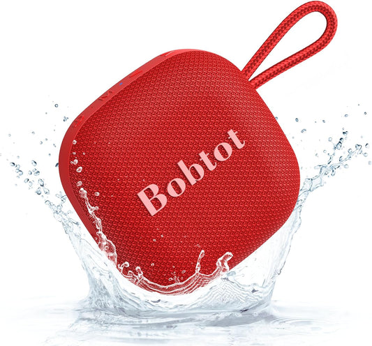 Bobtot Waterproof Bluetooth Speaker - 16H Playtime, Stereo Sound