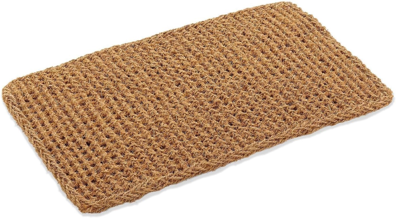 Kempf Dragon Weave Coco Coir Doormat for Indoor/Outdoor Use