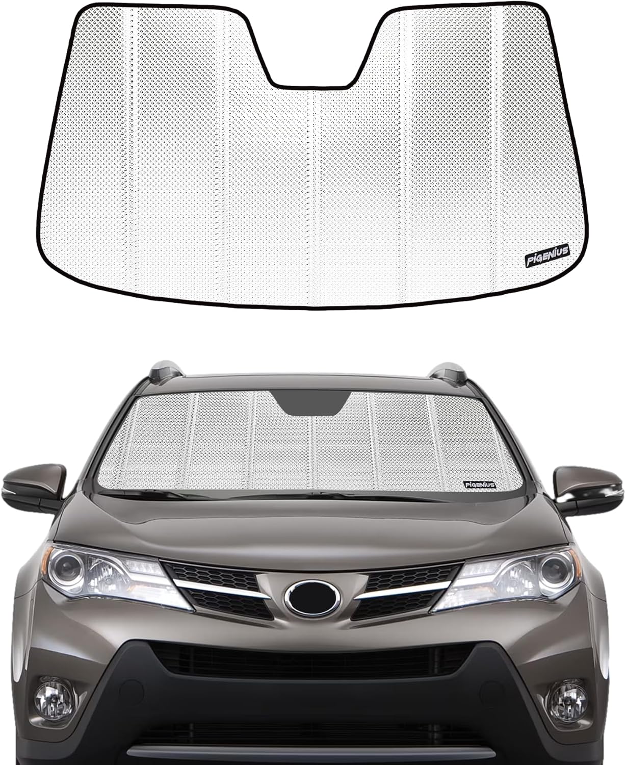 Windshield Sun Shade for Toyota RAV4 2013-2018 - BLAZBLOCK