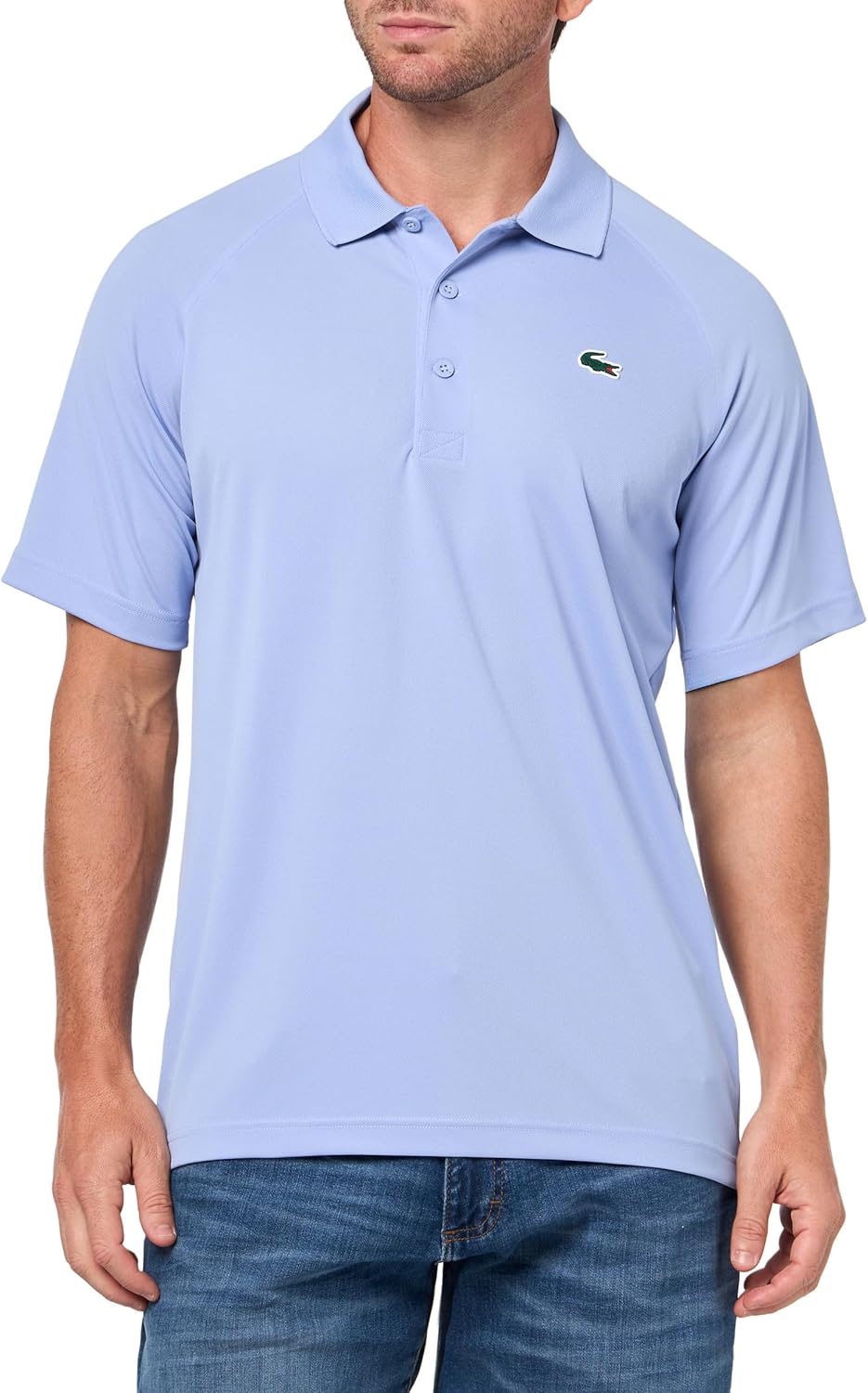 Lacoste Mens Sport Short Sleeve Regular Fit Green Croc Polo Review