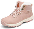 Mishansha Men's Waterproof Snow Boots for Cold Weather Hiking