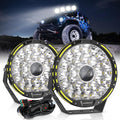 Auxbeam 9 Inch Round Off Road Lights - 270W LED Driving Lights