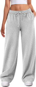 Women's Wide Leg Sweatpants High Waisted Baggy Joggers - Comfortable