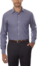 Men's Regular Fit Non Iron Solid Dress Shirt - Cotton Comfort