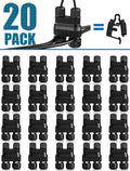 SUNVIE Fastlock2 Low Voltage Wire Connector 20 Pack - Easy Outdoor