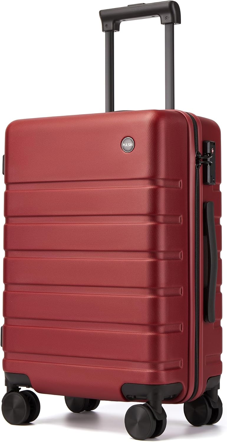 20 Inch Hardside Carry-on Luggage with Spinner Wheels for Travel