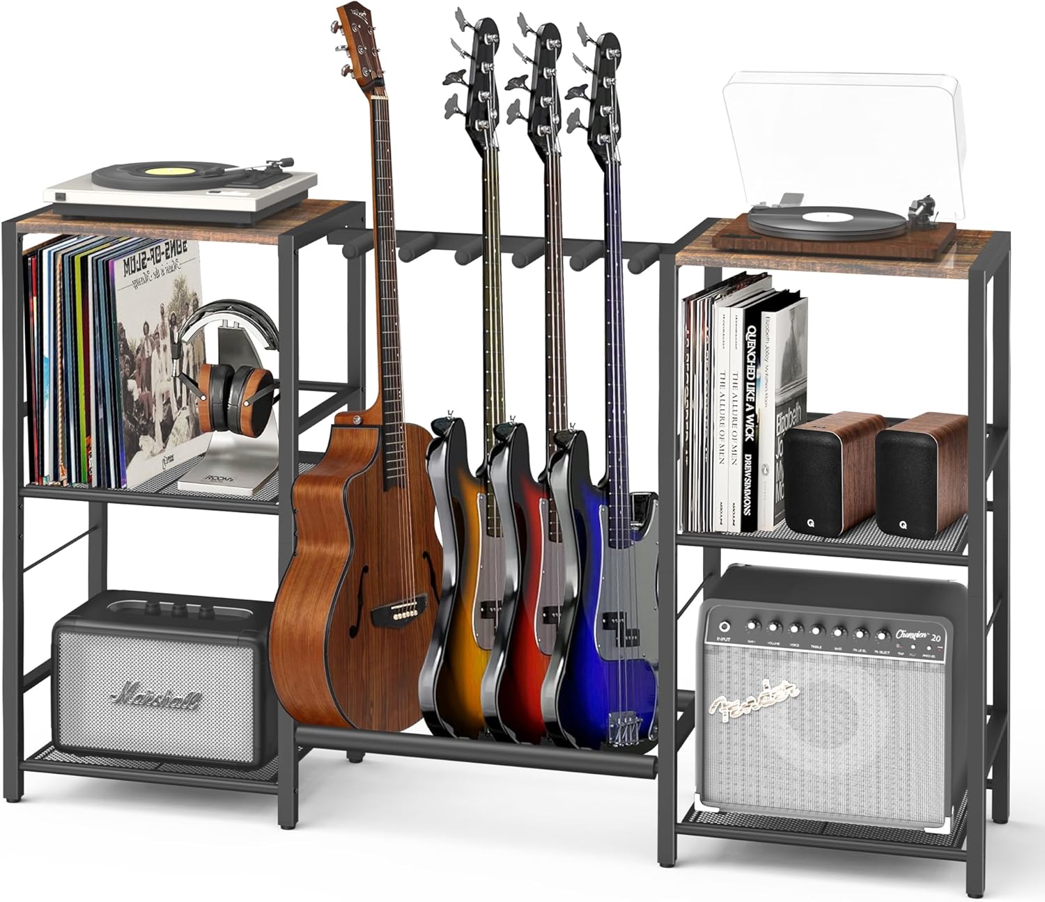 MOSAMNI Multi Guitar Rack: Organize and Showcase Your Guitars!