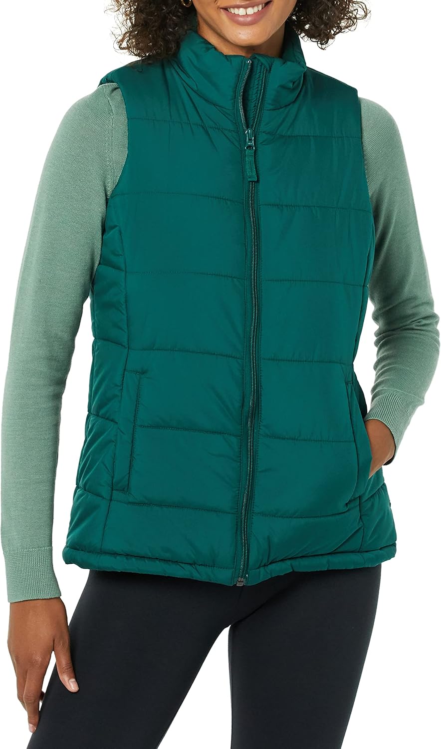 Mid-Weight Puffer Vest for Women - Perfect for Cold Weather