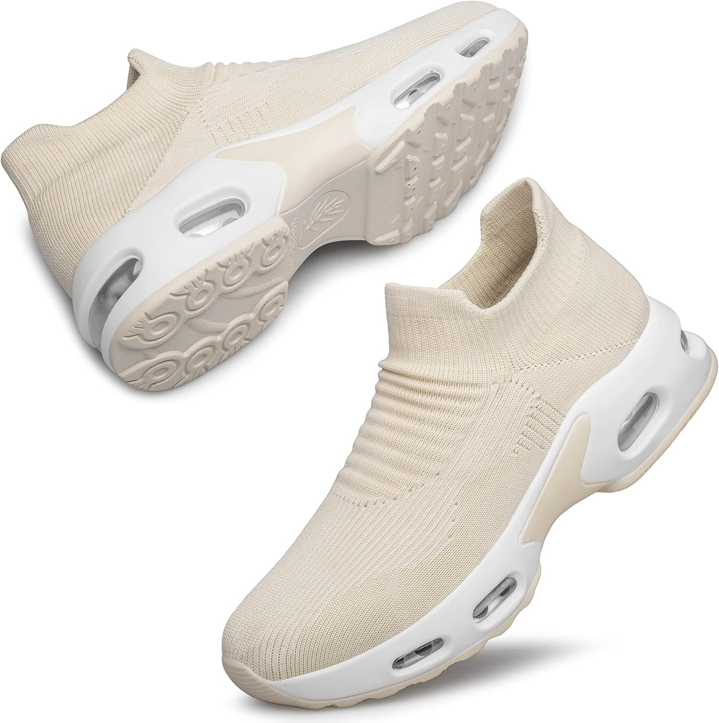 DOUSSPRT Womens Walking Shoes Slip on Sock Sneakers for Comfort