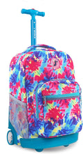 J World Sunrise Kids Rolling Backpack for School with Wheels