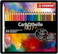 Premium Colouring Pencil STABILO CarbOthello Pastel Tin of 24 - Soft