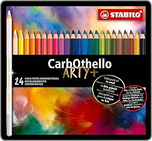 Premium Colouring Pencil Set - STABILO CarbOthello - 24 Colors