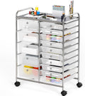 Simple Houseware Utility Cart with 15 Drawers - Rolling Storage