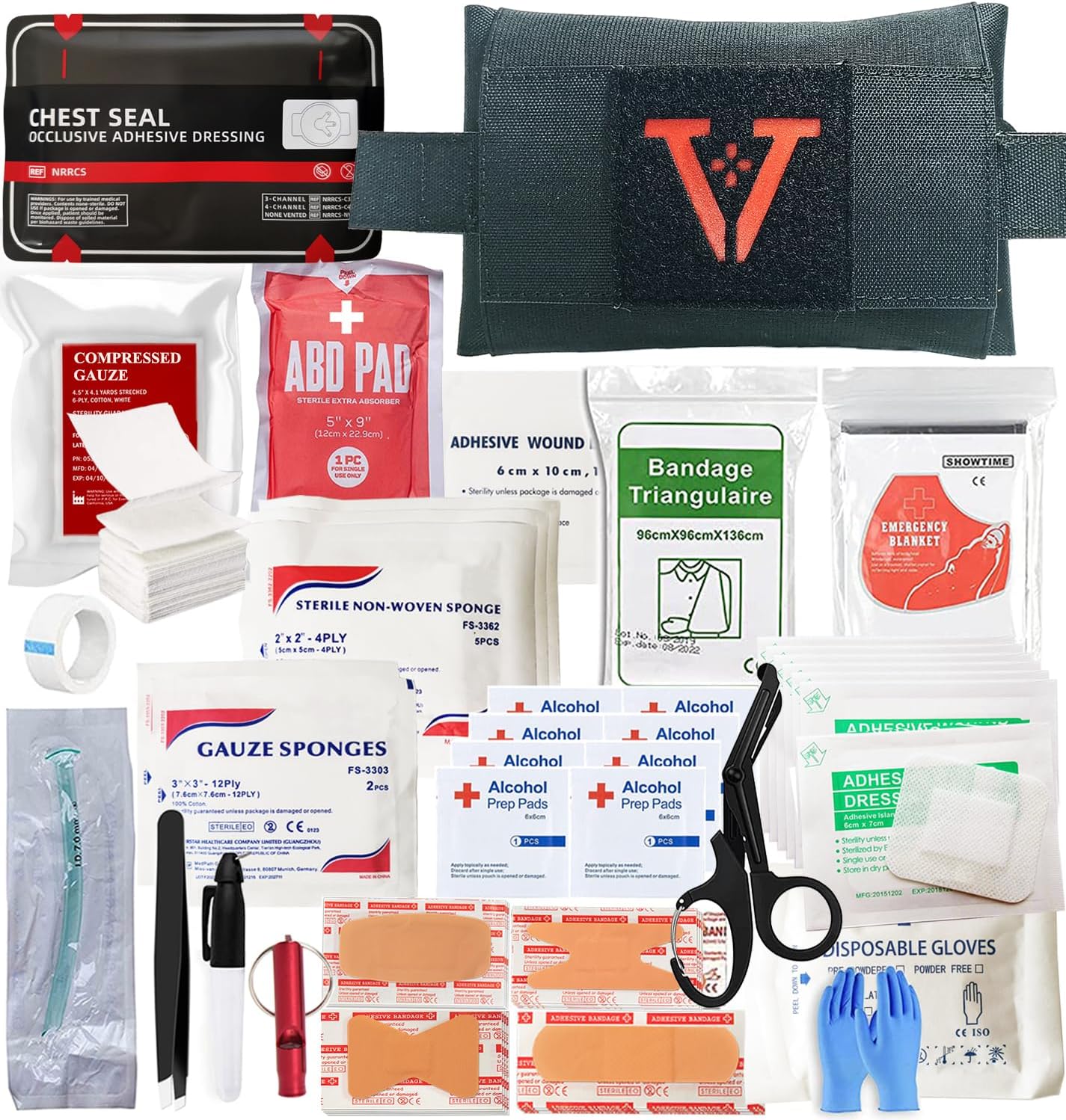 Compact IFAK Trauma Kit: Portable First Aid Essential