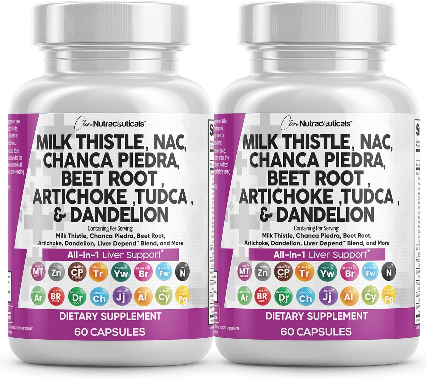Advanced Liver Support Supplement with Milk Thistle and More