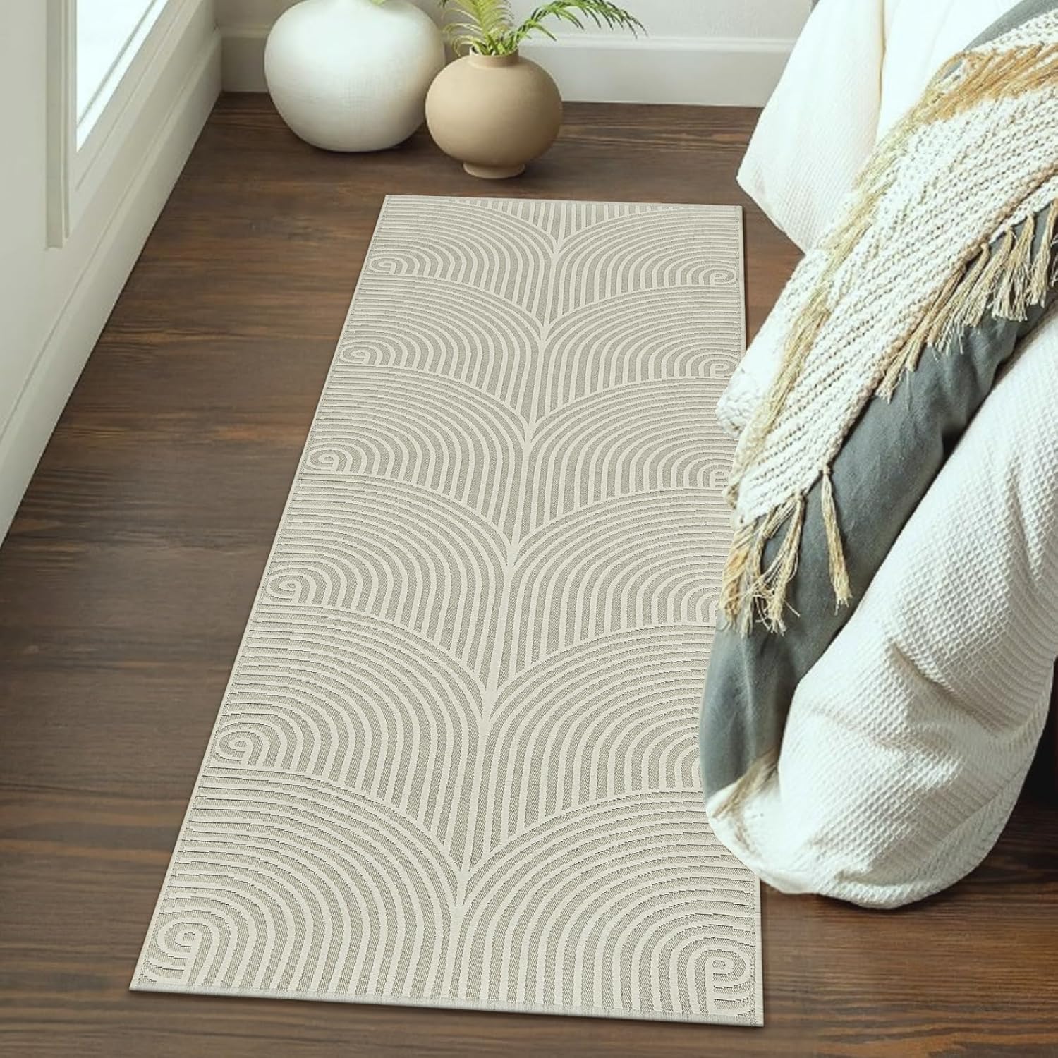 Tiffasea Washable Runner Rug 2x6 ft for Hallway and Kitchen