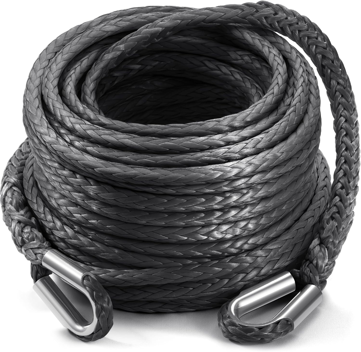 DAYDOOR Winch Rope Extension 3/8ft' x 92ft for Off Road Vehicles
