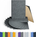 12 Pack Acoustic Panels Moonlight Grey 16x12x0.4 in - Noise Reduction