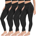 Yoga Leggings with Pockets for Women - High Waist Tummy Control