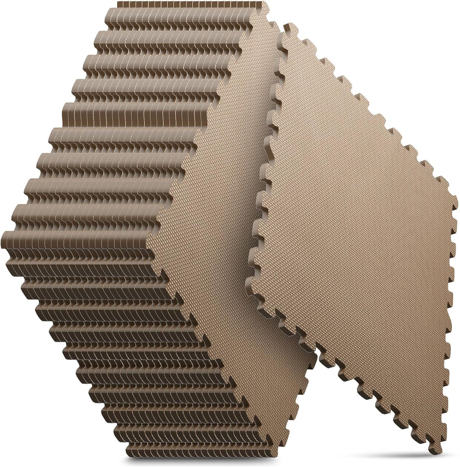 Nazhura Home Gym Mat - EVA Interlocking Foam Tiles
