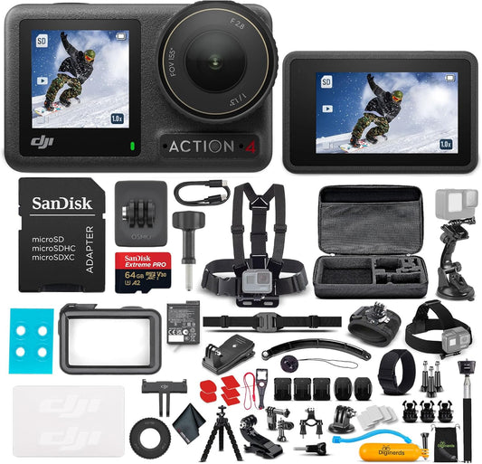 DJI Osmo Action: 4K Waterproof Camera Bundle
