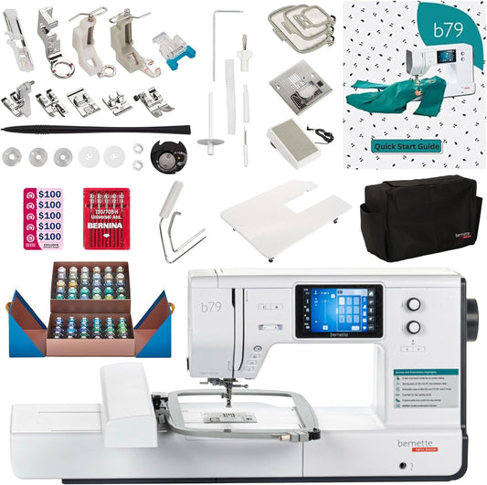 Bernette B79 Sewing & Embroidery: Deluxe Bundle!
