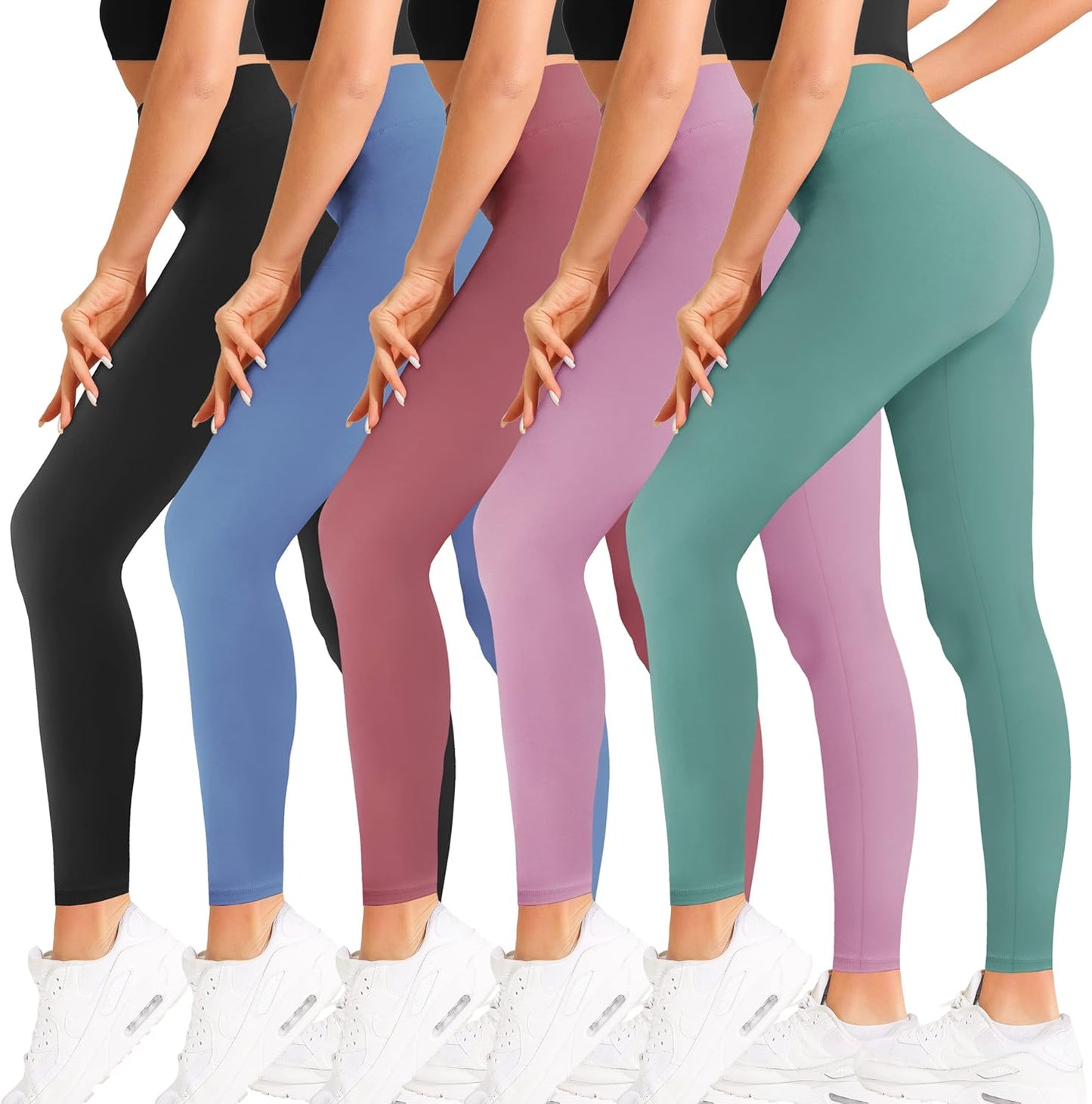 Natural Feelings High Waisted Leggings for Women - Ultra Soft