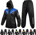 Motorcycle Rain Suits for Men & Women - 2-Piece Waterproof Set