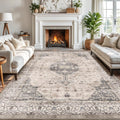 Stain-Resistant LUMI Washable Vintage Rug