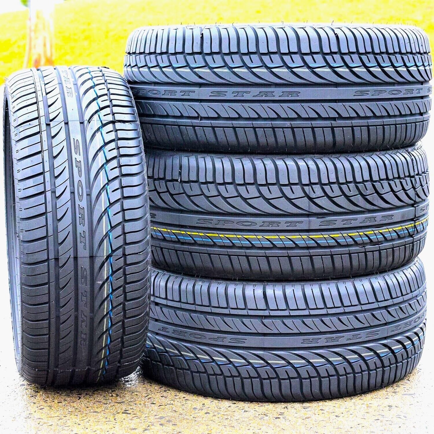 Fullway HP108 All-Season High Performance Radial Tires Set of 4