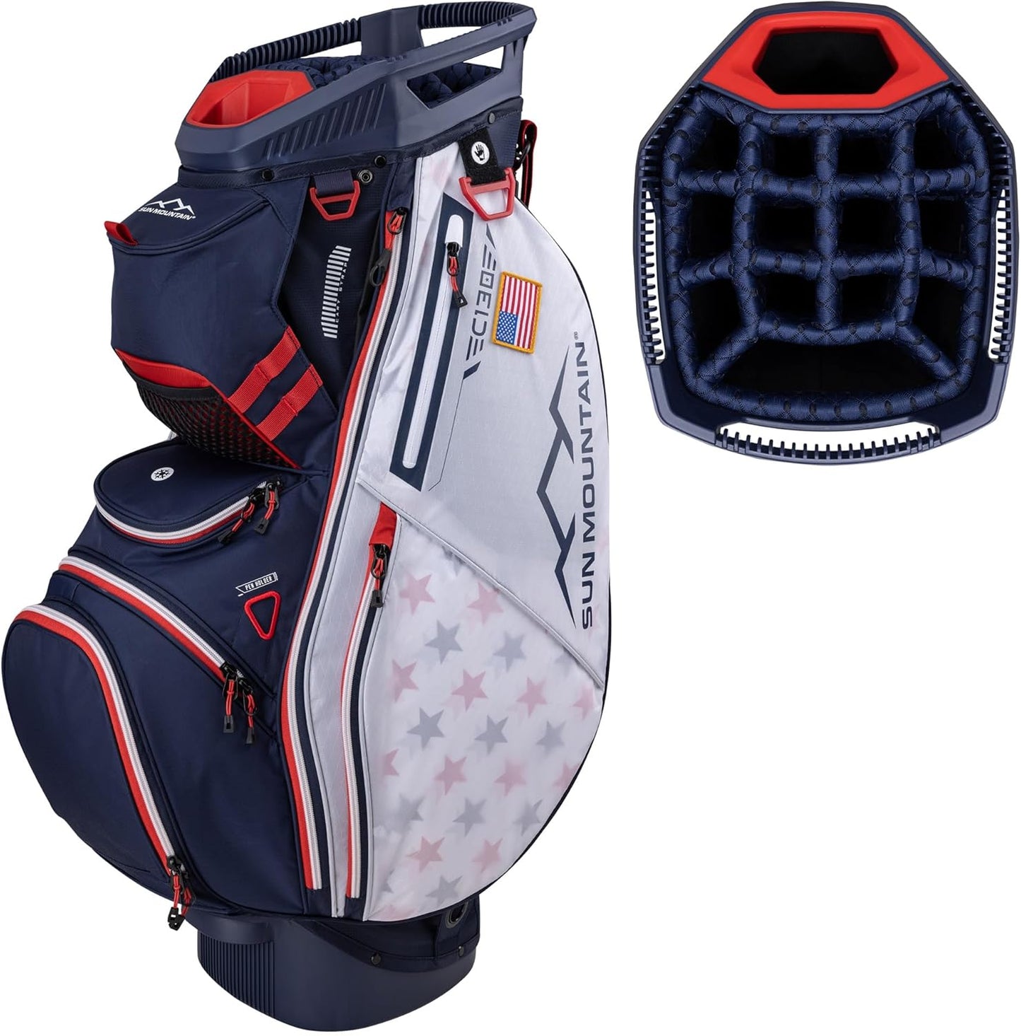 Sun Mountain C130 Golf Cart Bag: Lightweight & Durable Design