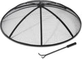 Lineslife Fire Pit Screen 36 in Round Spark Screen - Sturdy Spark
