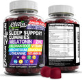 Melatonin Gummies 10mg Sleep Aid - Raspberry Flavor for Restful Nights