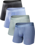 DAVID ARCHY Mens Underwear Boxer Briefs Breathable Soft Men's