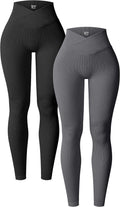 OQQ Women's Stylish Yoga Leggings Ensemble for Comfort and Fit