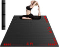 Extra Thick Large Exercise Mat 8mm - Heavy-Duty, Non-Slip Protection