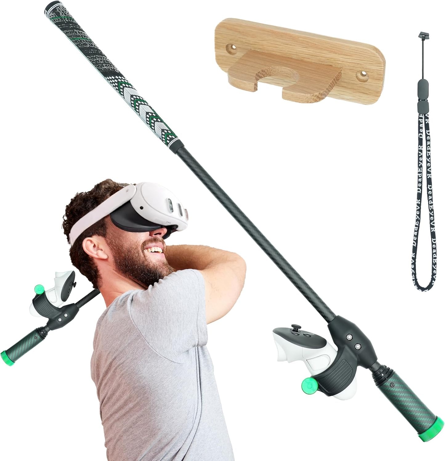 DeadEyeVR DriVR Elite Golf Club for Quest 2, 3, Pro