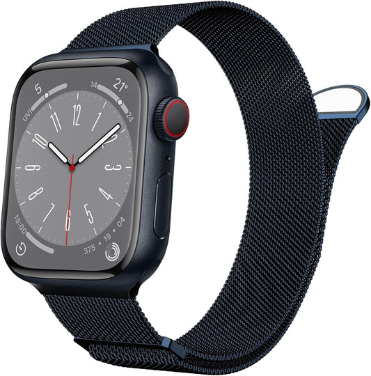 Stainless Steel Mesh Loop Band for Apple Watch 38mm-42mm