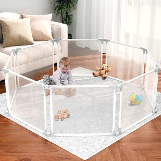 MioTetto Baby Playpen 74x74 Safe & Sturdy Indoor Outdoor Fence