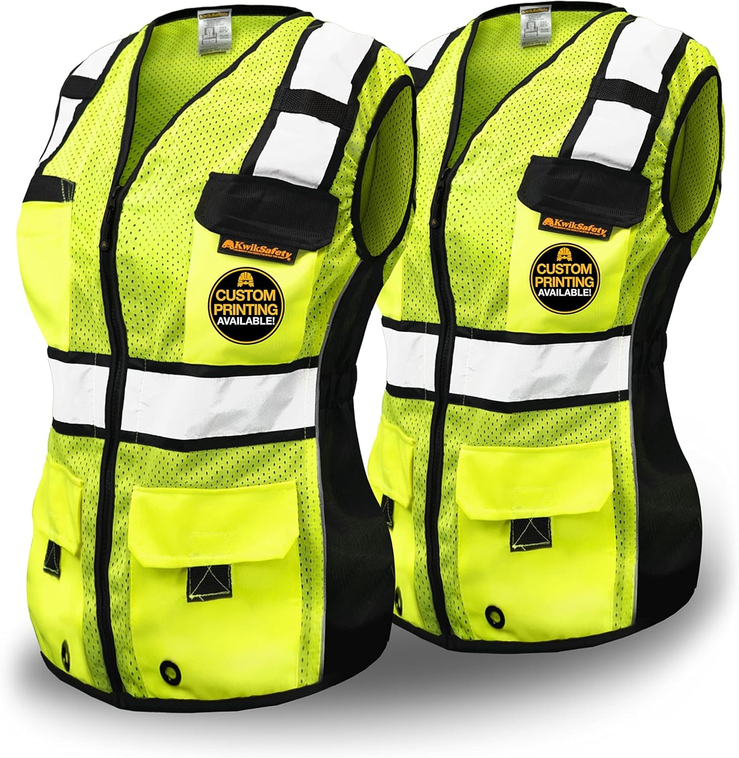 KwikSafety RoadBOSS Economy Safety Vest for Women - Class 2